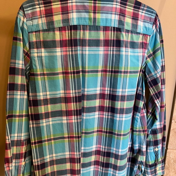Ralph Lauren M Cotton Plaid Shirt - Picture 3 of 4